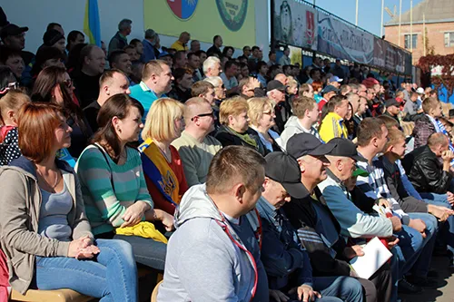 У благодійному матчі податківці Вінниччини перемогли зірок українського футболу — фото 7
