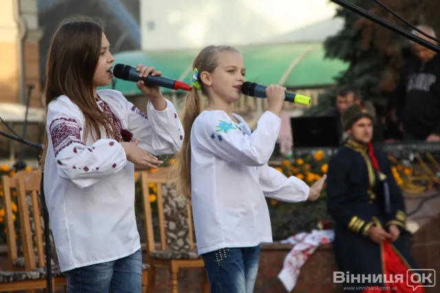 У Вінниці співали, палили смолоскипи і... лупцювали бійця «Донбасу» (Фоторепортаж) — фото 3