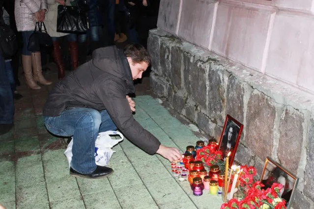 Вінничани вшанували пам'ять Кузьми Скрябіна (Фото) — фото 3