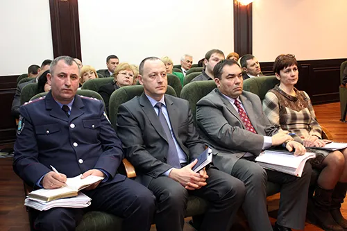 Вперше відбулося засідання колегії фіскальної служби Вінниччини за участі керівників області й міста — фото 1