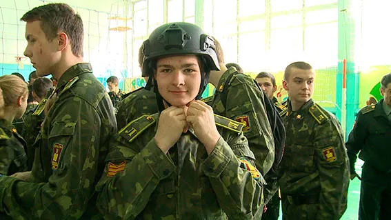 Вихованцям військового ліцею провели урок патріотизму учасники АТО (фоторепортаж) — фото 5
