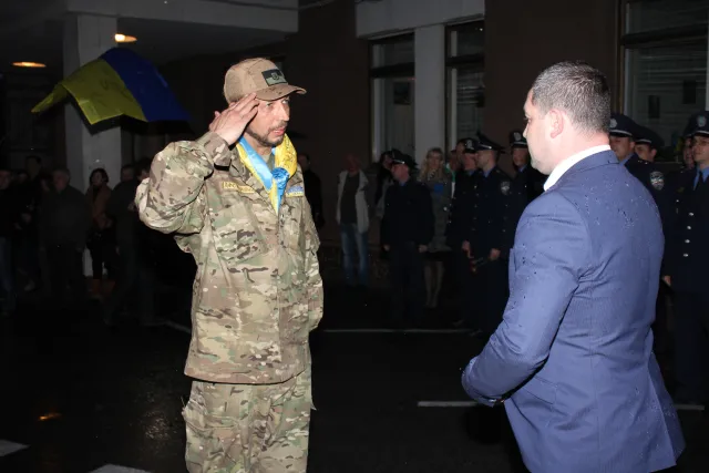 Офіцери податкової міліції Вінниччини повернулися з зони АТО — фото 1