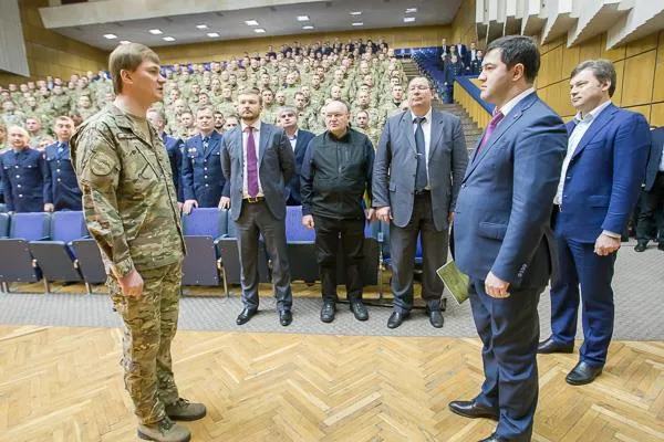 Вінницьких бійців «Фантому» привітали з річницею створення спецпідрозділу — фото 2