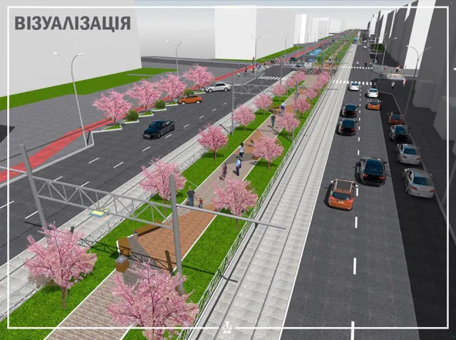 Оприлюднено проект реконструкції вул. Замостянської з детальними ілюстаціями — фото 1