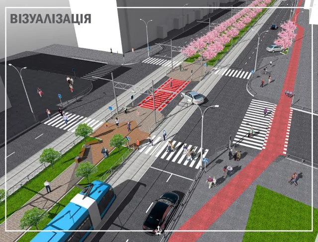 Оприлюднено проект реконструкції вул. Замостянської з детальними ілюстаціями — фото 2